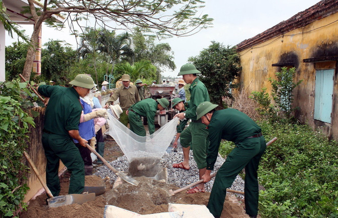 Dấu ấn người lính quân hàm xanh trong đồng bào nơi biên cương ảnh 2