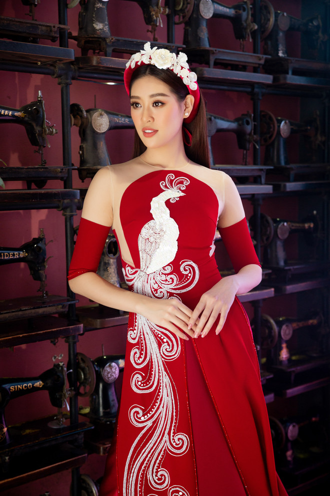 Hoa hậu Khánh Vân đồng hành cùng du lịch Việt quảng bá áo dài ảnh 2