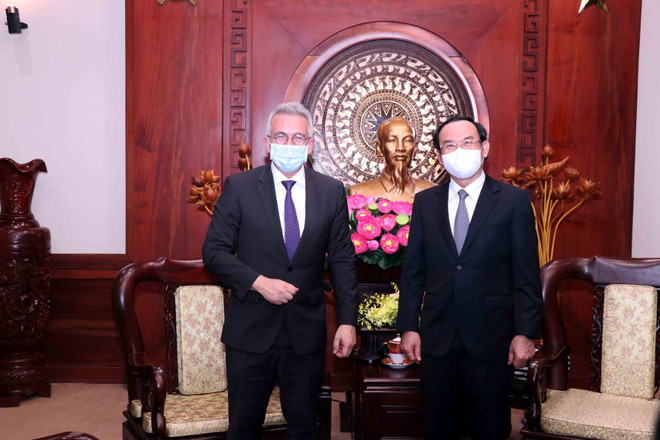 Đẩy mạnh hợp tác giữa TP.HCM và thành phố Frankfurt của Đức ảnh 1