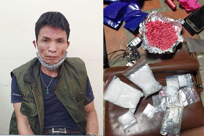 Kiểm tra phòng dịch, phát hiện đối tượng mang súng đi sử dụng ma túy ảnh 1