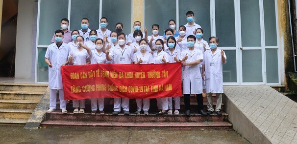 Đoàn y tế Hà Nội 'chia lửa' với Hà Nam, hỗ trợ chống dịch COVID-19 ảnh 1