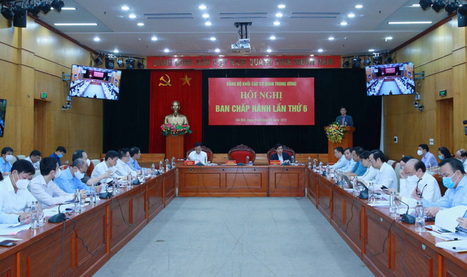 Hội nghị Ban Chấp hành Đảng bộ Khối các cơ quan Trung ương lần thứ 6 ảnh 1