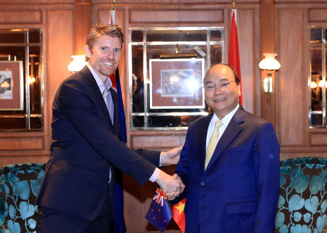 Thủ tướng Chính phủ tiếp lãnh đạo các doanh nghiệp New Zealand ảnh 2