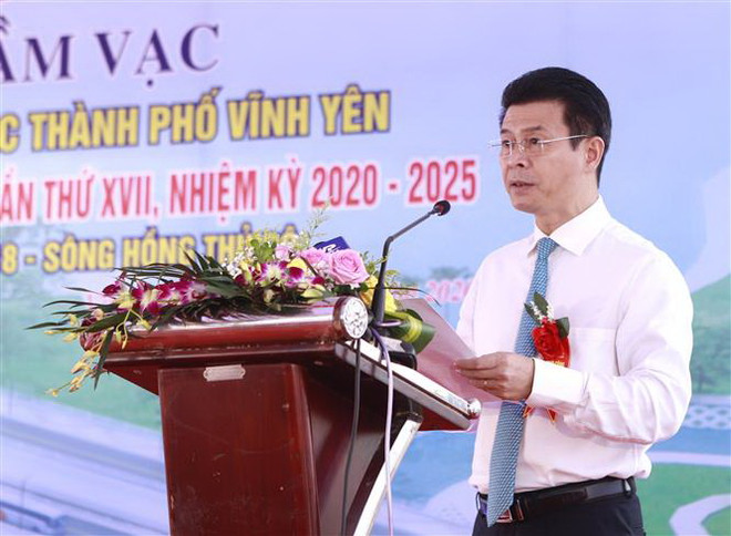 Vĩnh Phúc: Khởi công xây cầu Đầm Vạc với tổng vốn đầu tư 612 tỷ đồng ảnh 1