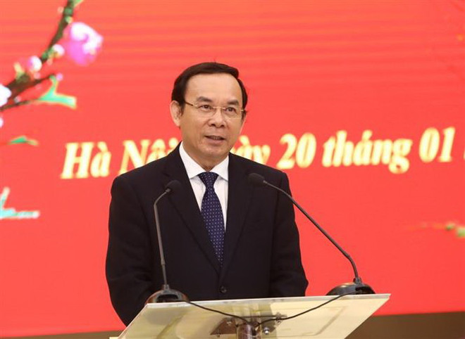 Thường trực Ban Bí thư chúc Tết cán bộ, nhân viên Văn phòng TW Đảng ảnh 2