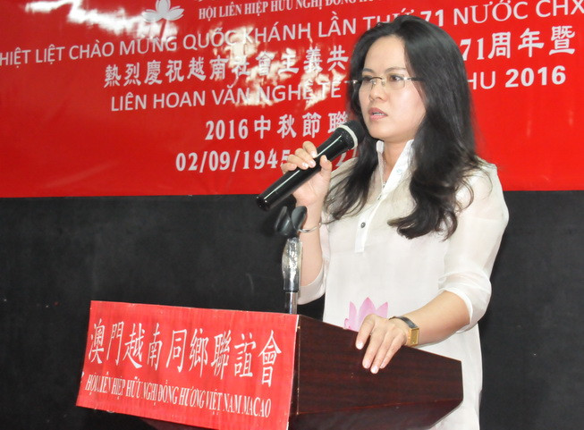 Cộng đồng người Việt Nam tại Macau míttinh mừng Quốc khánh ảnh 1