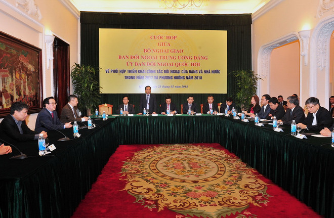 Tiếp tục phối hợp tốt thực hiện các nhiệm vụ đối ngoại năm 2018 ảnh 1