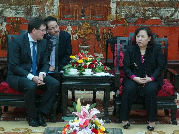 Hà Nội hợp tác với doanh nghiệp Đức đào tạo nhân lực ảnh 1