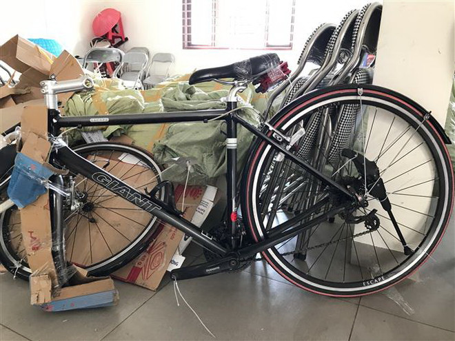 Bắt giữ số lượng lớn xe đạp thể thao cũ nhập lậu qua biên giới ảnh 1