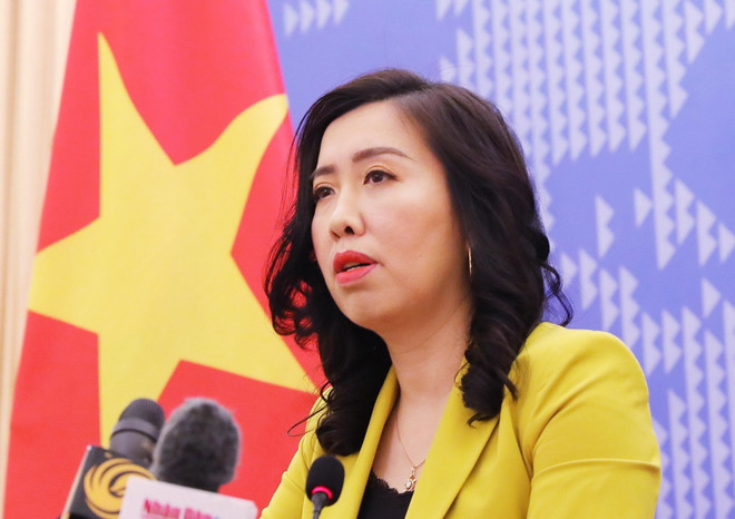 Bộ Ngoại giao lên tiếng về việc tàu sân bay Hoa Kỳ thăm cảng Tiên Sa ảnh 1