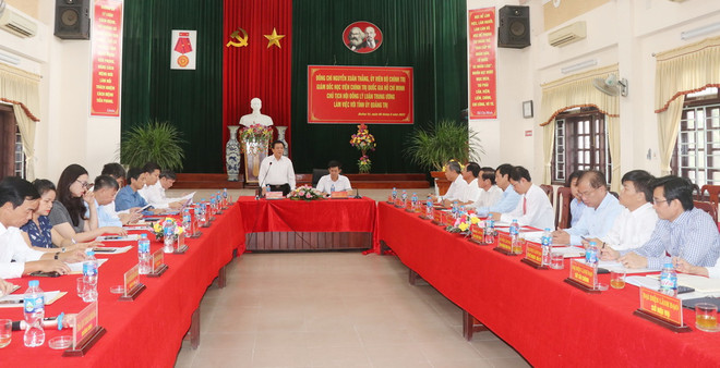 Quảng Trị: Tập trung hoàn thiện các tiêu chí về trường chính trị chuẩn ảnh 1