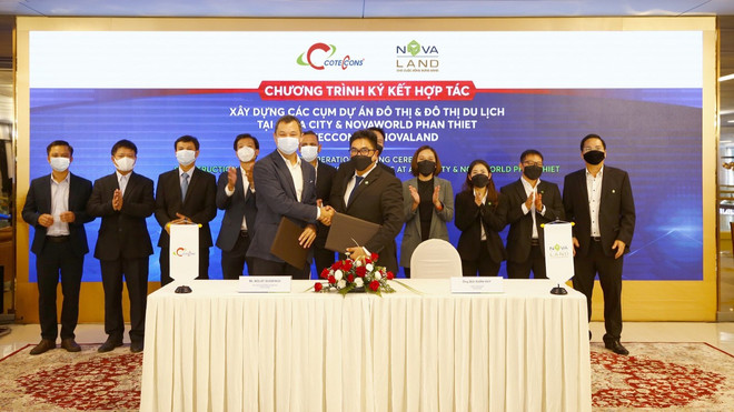 Coteccons và Novaland ký kết hợp tác trong lĩnh vực xây dựng ảnh 1