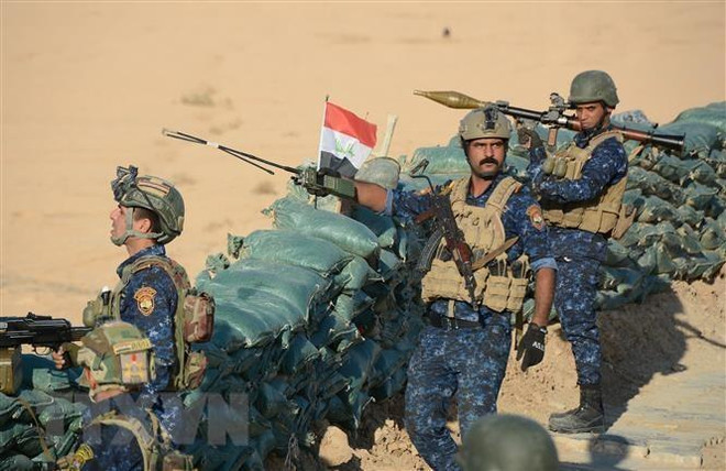 Iraq phá hủy 10 nơi ẩn náu của IS, tiêu diệt 3 kẻ đánh bom liều chết ảnh 1