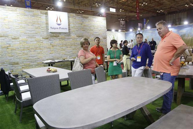 Khai mạc Hội chợ quốc tế đồ gỗ và mỹ nghệ xuất khẩu Việt Nam ảnh 1