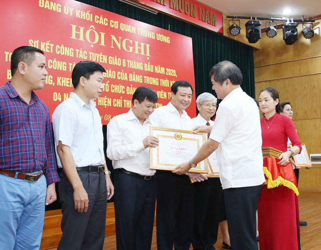 Chú trọng tuyên truyền Đại hội Đảng bộ các cấp Khối các cơ quan TW ảnh 3