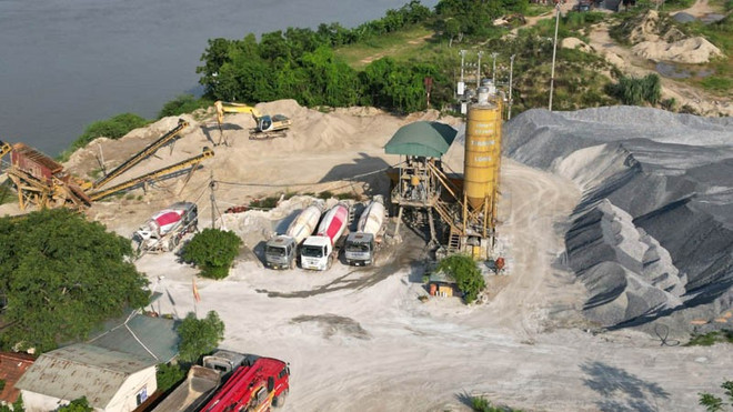 Phú Thọ: Vi phạm về bảo vệ đê điều, một doanh nghiệp bị phạt nặng ảnh 1