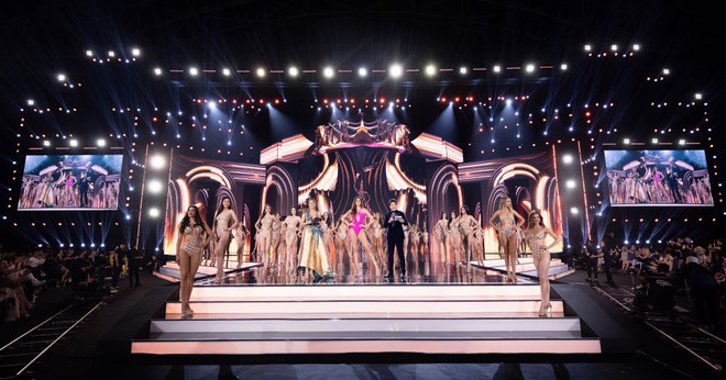 Thí sinh Miss Grand International 2023 ấn tượng trên sân khấu Bán kết ảnh 1