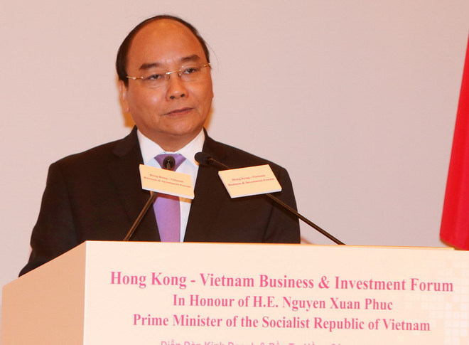 Thủ tướng dự Diễn đàn kinh doanh và đầu tư Việt Nam-Hong Kong ảnh 1