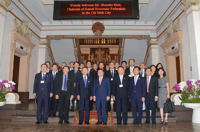 TP.HCM cam kết tạo điều kiện cho doanh nghiệp vùng Kansai ảnh 1