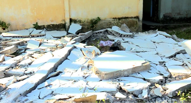 Vĩnh Long: Một người tử vong khi phá dỡ tường nhà mẫu giáo cũ ảnh 1