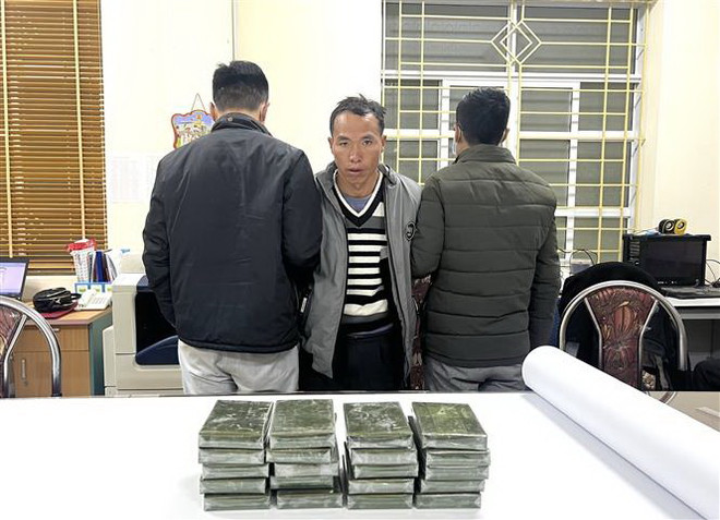 Triệt phá đường dây ma túy xuyên quốc gia, thu giữ 20 bánh heroin ảnh 1