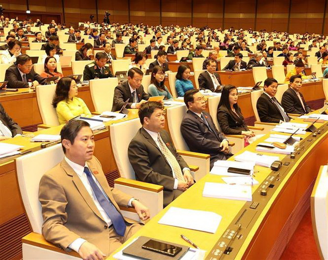 Nội dung chính trong ngày làm việc đầu tiên Kỳ họp thứ 4 của Quốc hội ảnh 3