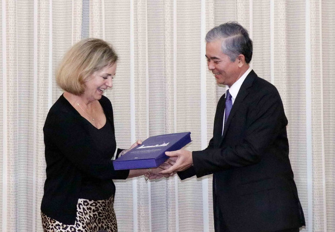 Lãnh đạo Thành phố Hồ Chí Minh tiếp Phó Trợ lý Ngoại trưởng Hoa Kỳ ảnh 1