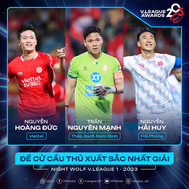Top 3 đề cử Cầu thủ xuất sắc nhất V-League vắng bóng 'tân vương' ảnh 1