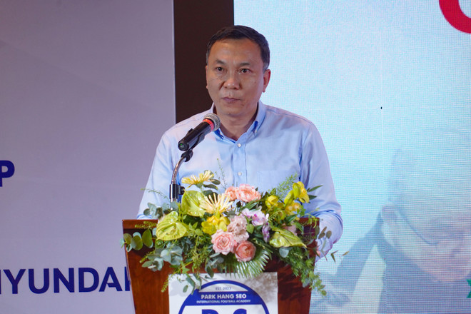 Học viện của HLV Park Hang-seo cam kết phát triển bóng đá học đường ảnh 1