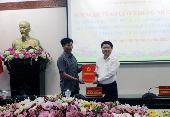 Tỉnh Hà Nam mở rộng khu công nghiệp Thái Hà thêm 100ha ảnh 1