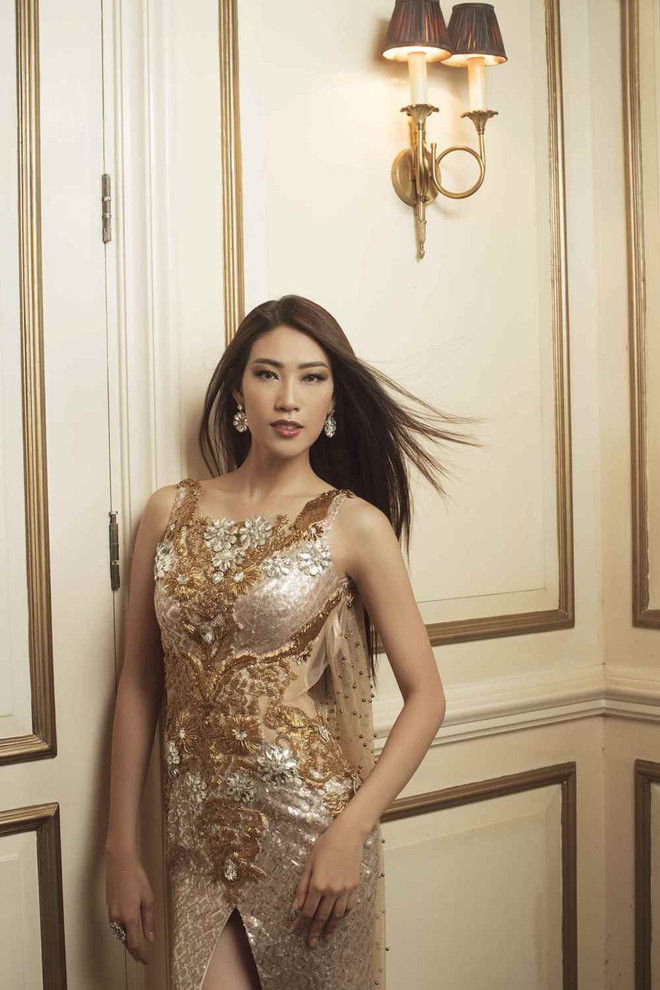 Thí sinh Hoa hậu Hoàn vũ quyến rũ trong váy dạ hội trước đêm chung kết ảnh 8