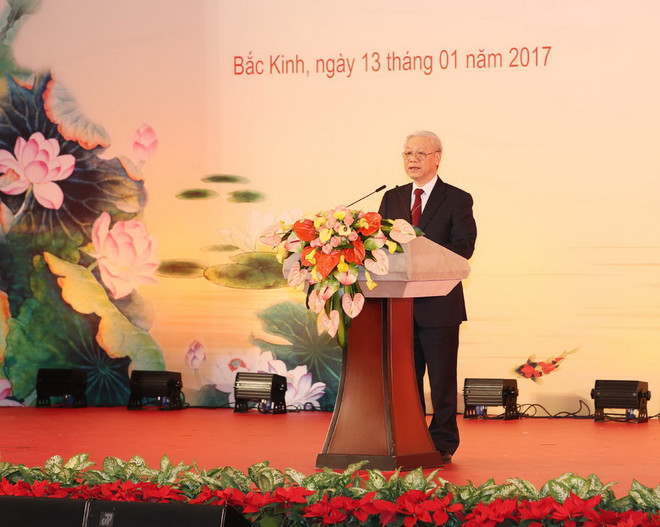 Gặp gỡ hữu nghị chào mừng kỷ niệm 67 năm thiết lập quan hệ Việt-Trung ảnh 2