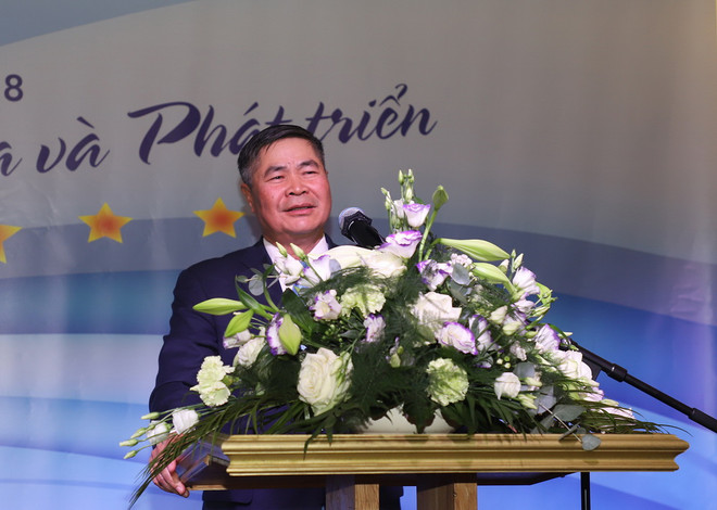 Gặp mặt dịp kỷ niệm 64 năm Ngày Giải phóng Thủ đô tại Đức ảnh 1