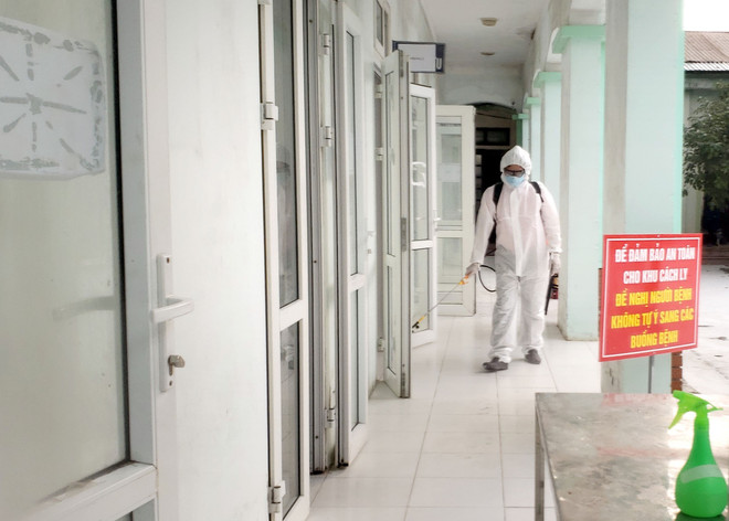 [Photo] Những chiến sỹ nơi tuyến đầu chống dịch COVID-19 ở Bình Xuyên ảnh 7