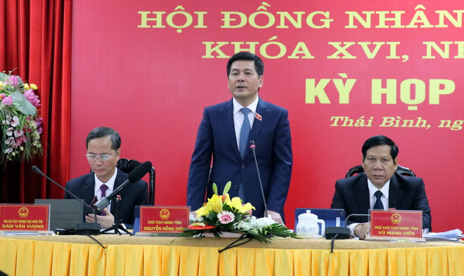 Kỳ họp bất thường HĐND tỉnh Thái Bình thông qua nhiều nghị quyết ảnh 1