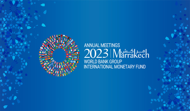 Hội nghị Thường niên mùa Thu của IMF và WB được tổ chức tại Marrakech. (Nguồn: Finances) Hội nghị Thường niên mùa Thu của IMF và WB: Tiếng gọi từ Marrakech ảnh 1