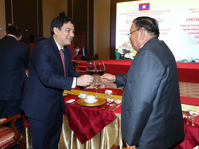 Tổng Bí thư, Chủ tịch nước Lào Bounnhang Vorachith thăm tỉnh Nghệ An ảnh 1