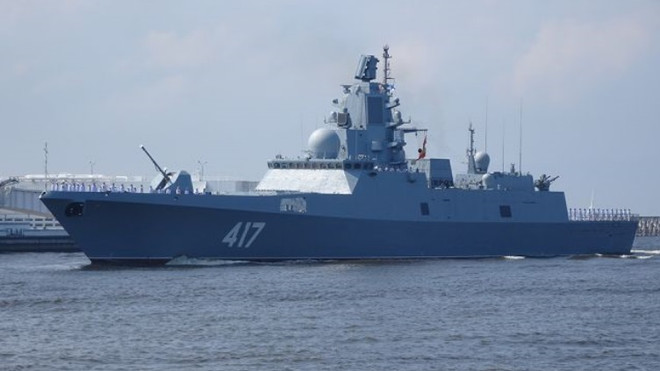 Nga thử nghiệm phóng điện tử tên lửa siêu thanh Zicron từ tàu khu trục ảnh 1