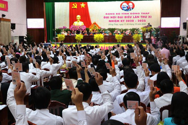 Ông Lê Quốc Phong được bầu giữ chức Bí thư Tỉnh ủy Đồng Tháp ảnh 2