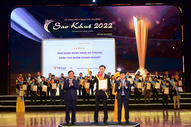 TPBank xuất sắc được vinh danh tại Giải thưởng Sao Khuê 2022 ảnh 1