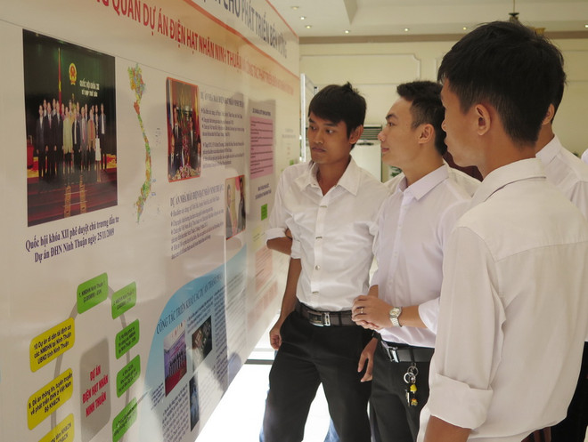 Thiếu nhi vẽ tranh về "tương lai Việt Nam và điện hạt nhân" ảnh 1