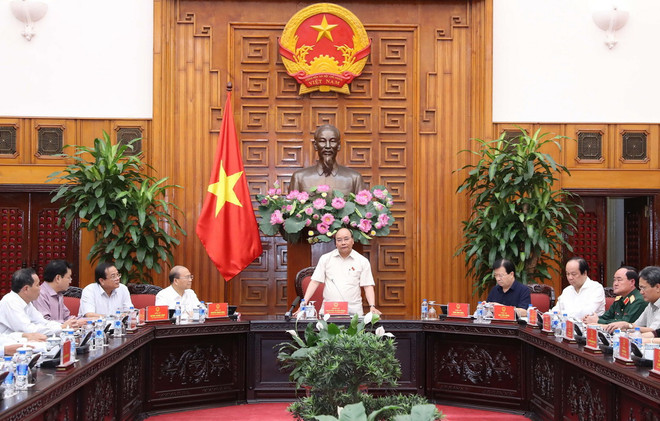 Thủ tướng Chính phủ Nguyễn Xuân Phúc làm việc với tỉnh Bình Thuận ảnh 1