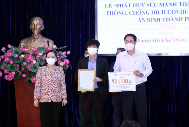 Tập đoàn TH ủng hộ TP. Hồ Chí Minh phòng chống dịch COVID-19 ảnh 1