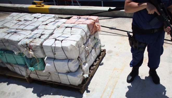 Lượng cocaine bị thu giữ. (Nguồn: Getty Images) Cảnh sát Jamaica thu giữ lượng cocaine khổng lồ trị giá 50 triệu USD ảnh 1