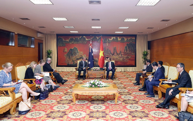 Thủ tướng Nguyễn Xuân Phúc tiếp Chủ tịch Hạ viện Australia ảnh 2