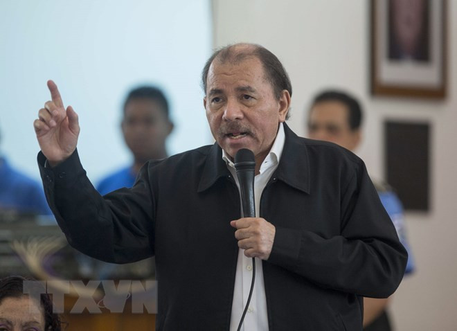 Tổng thống Nicaragua Daniel Ortega bác bỏ yêu cầu từ chức ảnh 1
