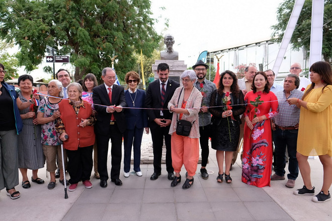 Khánh thành công trình cải tạo Công viên Hồ Chí Minh tại Chile ảnh 3