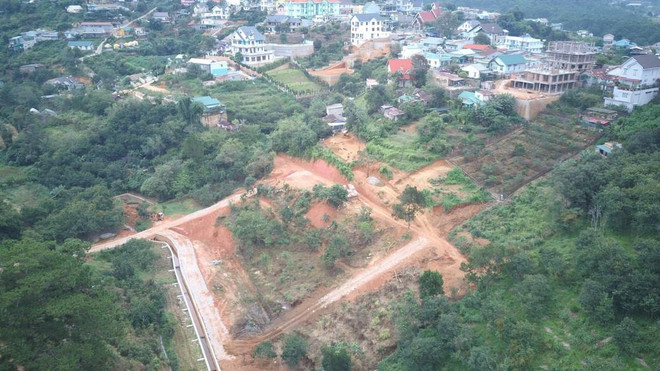 Xử lý các công trình phân lô đất nền, rao bán trái phép ở Lâm Đồng ảnh 1