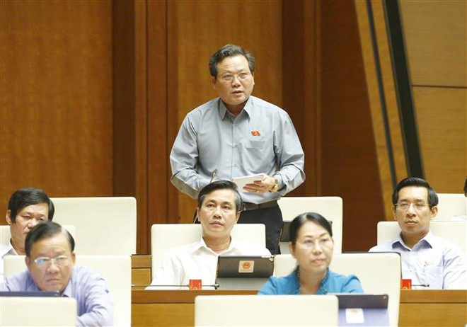 Quốc hội thảo luận dự Luật Lực lượng tham gia bảo vệ an ninh ở cơ sở ảnh 1