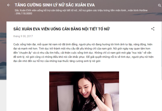 Nhiều website quảng cáo thực phẩm có dấu hiệu lừa dối người tiêu dùng ảnh 1